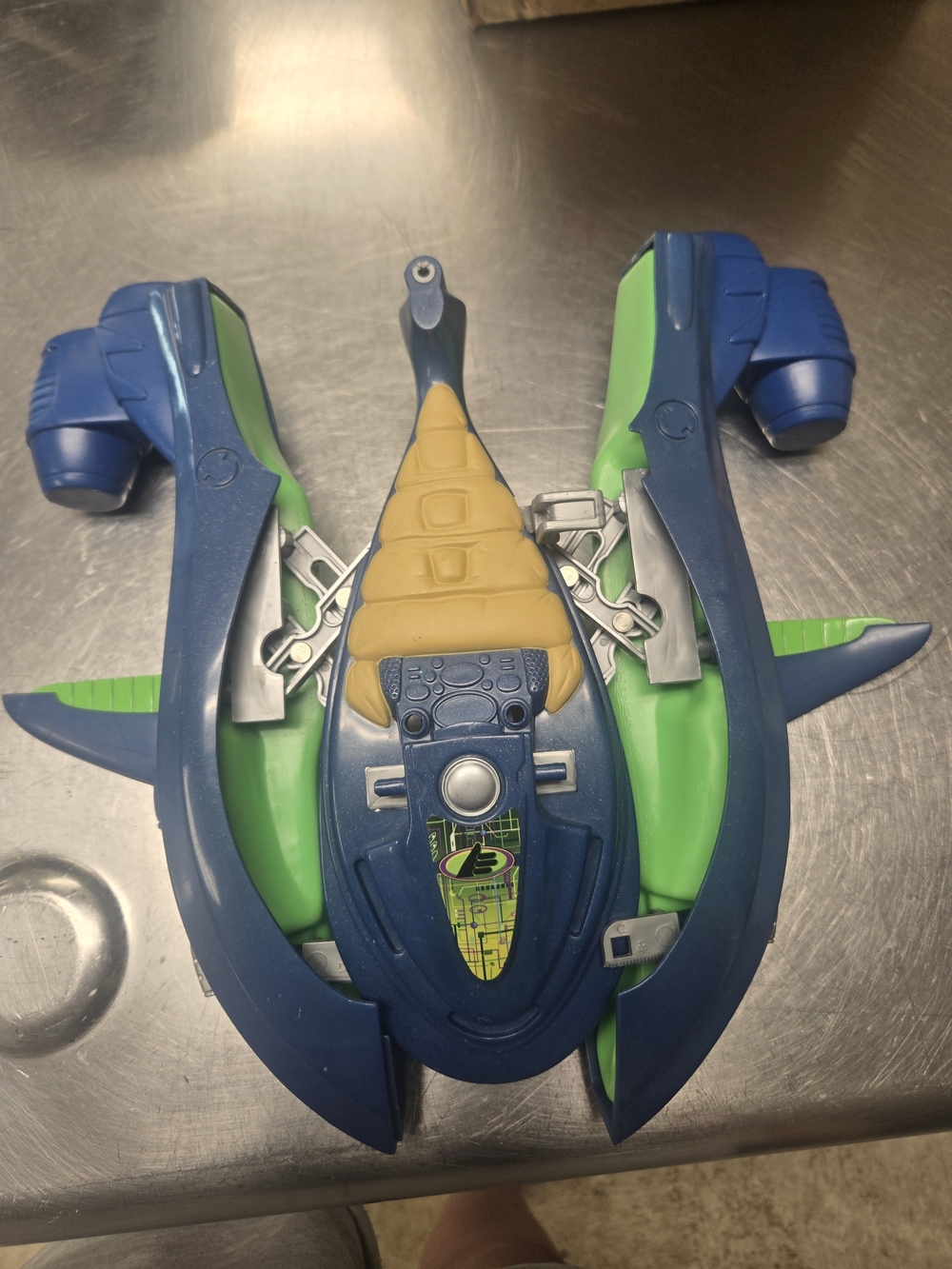 Max Steel MX77 Sharkruiser Aqua Attack Vehicle Jetski Mattel 2000 29934 NTek 12"